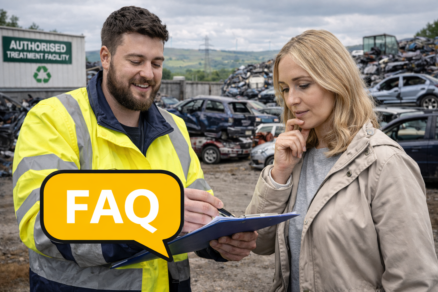 Scrap car FAQs and advice in Fulwood
